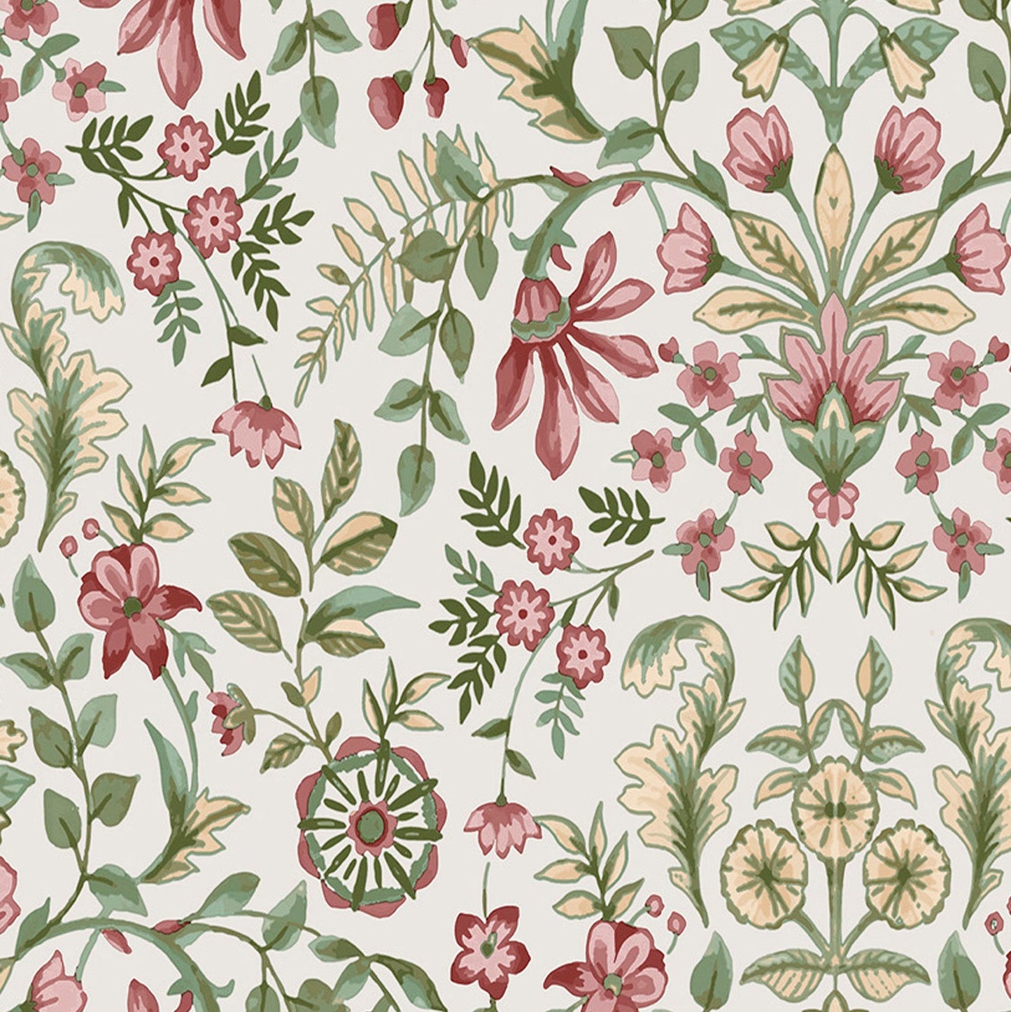 Best Wallpaper Shop In Gurgaon_Lichen Green_Wallpaper Studio