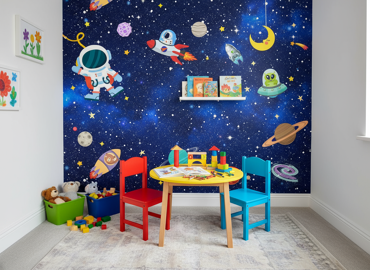 Best customised wallpaper shop in Gurgaon - Space Wall Murals - Wallpaper Studio