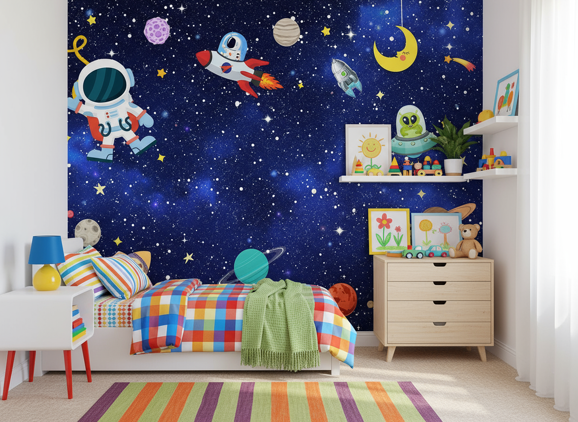 Best customised wallpaper shop in Gurgaon - Space Wall Murals - Wallpaper Studio