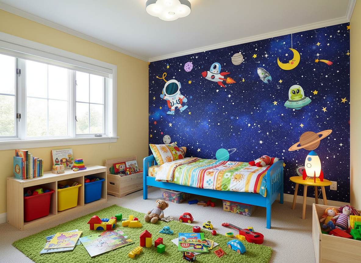 Best customised wallpaper shop in Gurgaon - Space Wall Murals - Wallpaper Studio