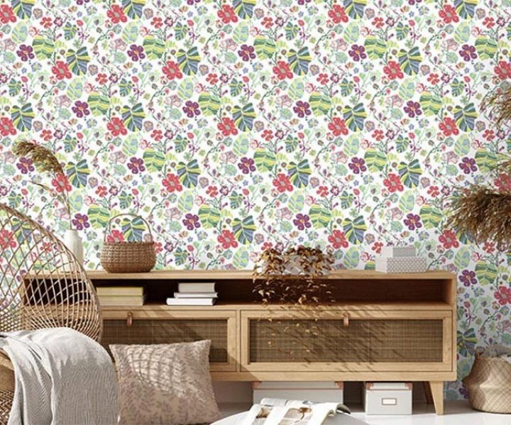 Shop Best Wallpapers - Blue Bell Bloom town - Wallpaper Studio