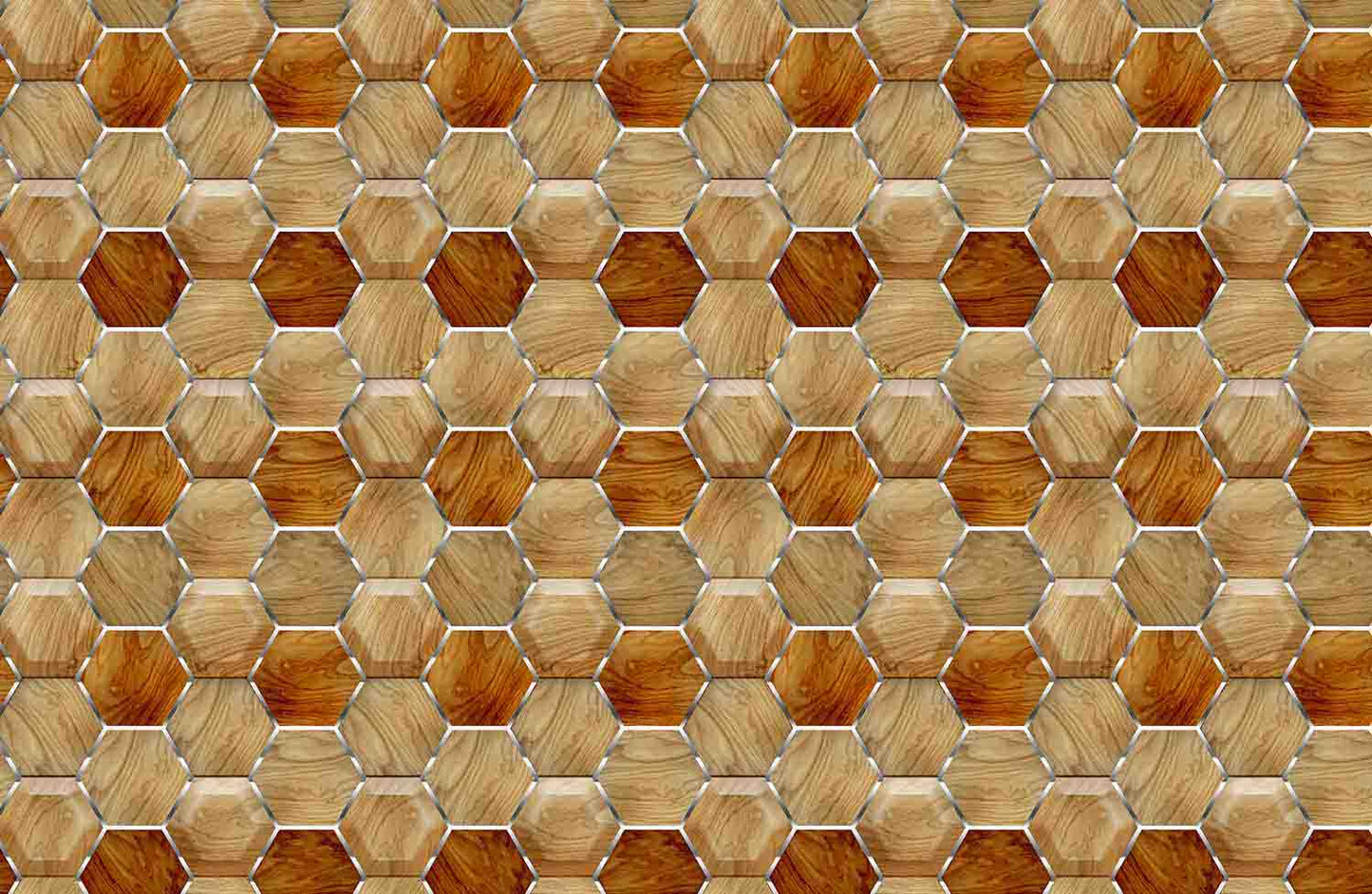 Wooden Honeycombs - Wallpaper Studio