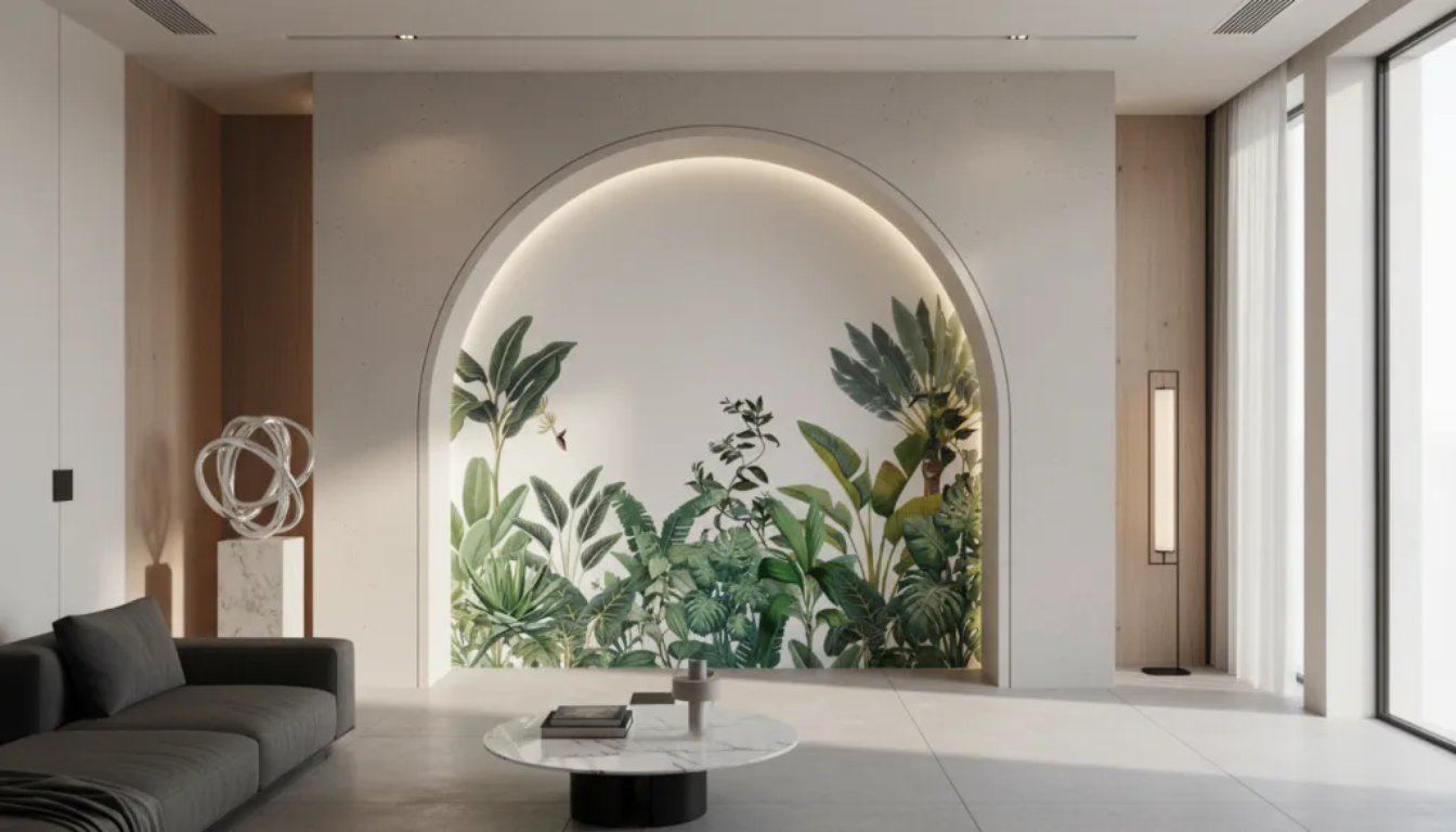 best customised wallpaper shop in Gurgaon - Tropical Wallmural - Wallpaper Studio