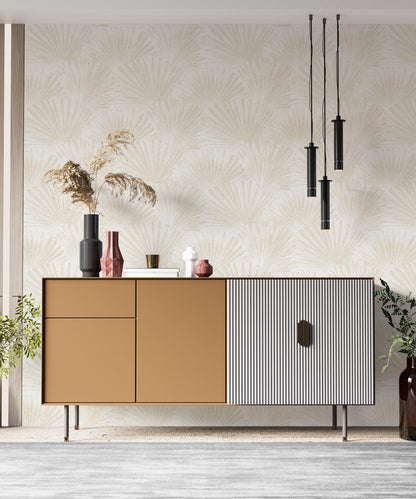 Glam Leaf-Point wall