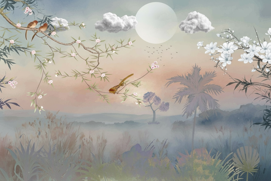 Best Customised Wallpaper Shop In Gurgaon - Whispers of Dawn - Wallpaper Studio