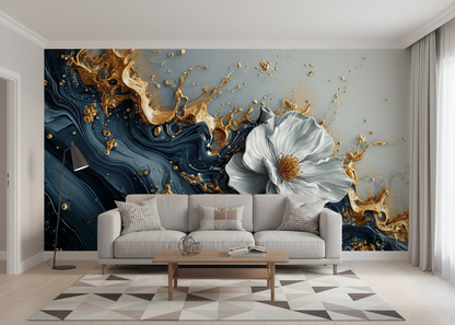 Best Wallpaper Shop In Gurgaon_3D Flower_Wallpaper Studio