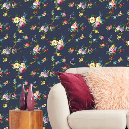 Best Wallpaper Shop In Gurgaon_Antique Bloom_Wallpaper Studio