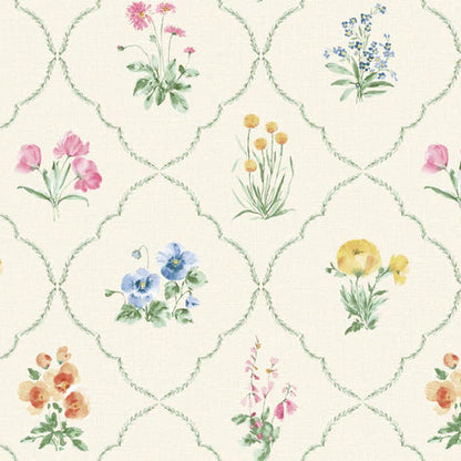 Best Wallpaper Shop In Gurgaon_Botanical Lattice_Wallpaper Studio