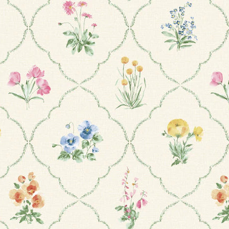 Best Wallpaper Shop In Gurgaon_Botanical Lattice_Wallpaper Studio