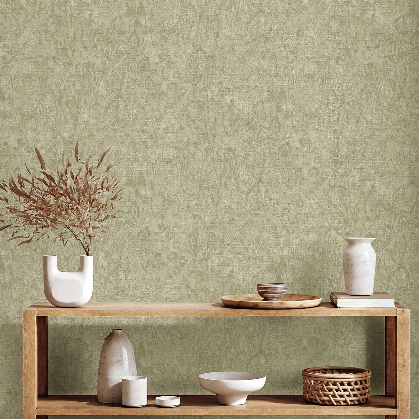 Best Wallpaper Shop In Gurgaon_Distressed Damask_Wallpaper Studio
