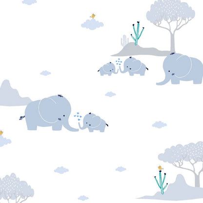 Best Wallpaper Shop In Gurgaon_Dreamy Elephant_Wallpaper Studio