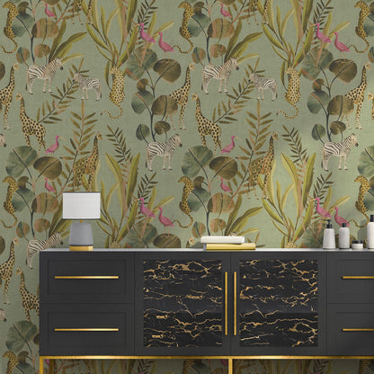 Best Wallpaper Shop In Gurgaon_Garden Charm_Wallpaper Studio