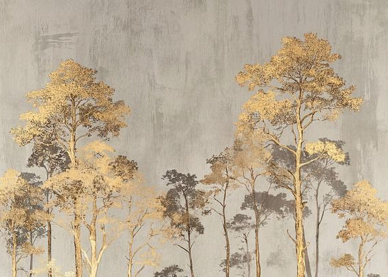 Best Wallpaper Shop In Gurgaon_Golden Canopy_Wallpaper Studio