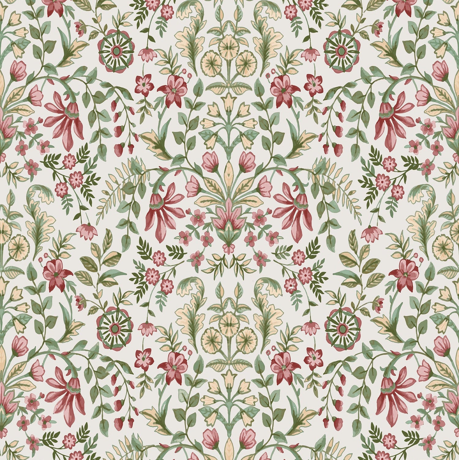 Best Wallpaper Shop In Gurgaon_Lichen Green_Wallpaper Studio