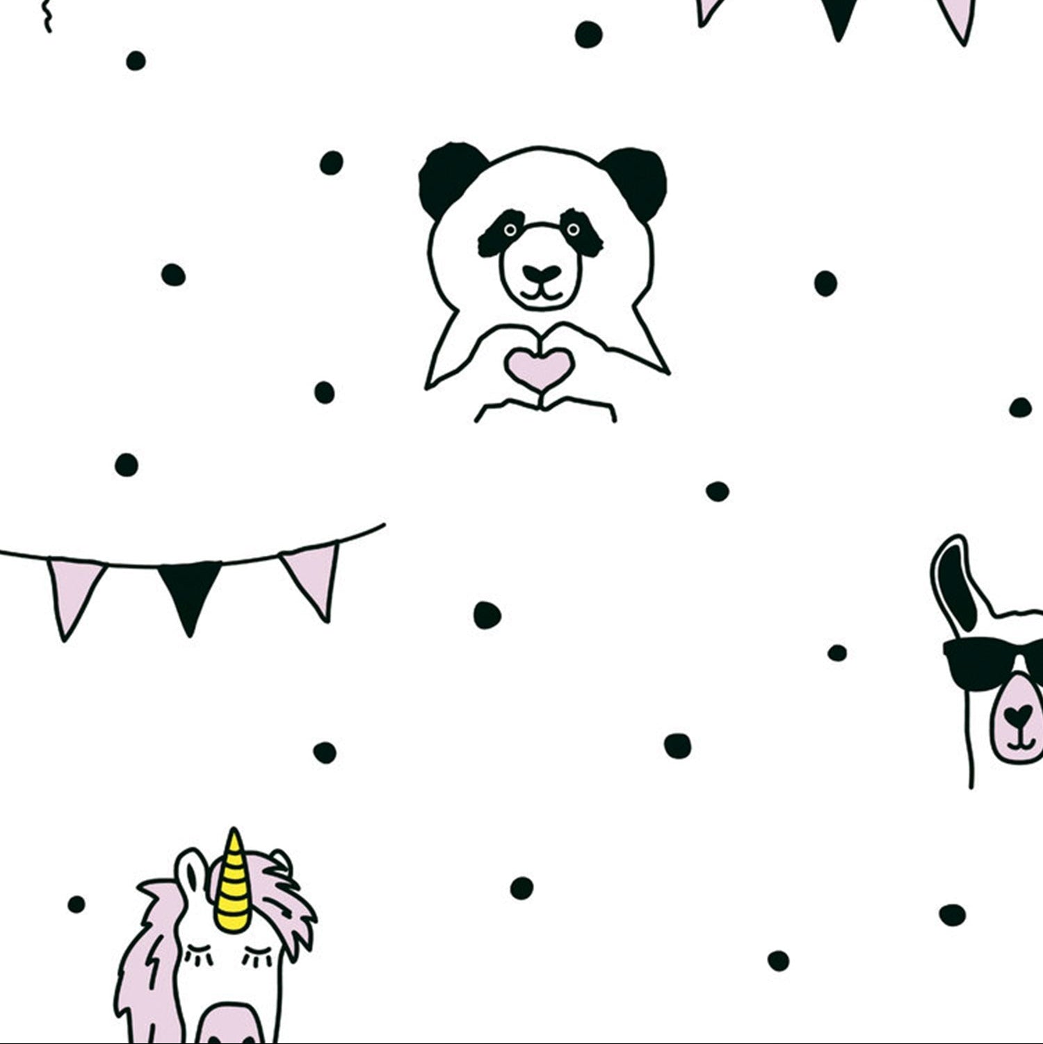 Best Wallpaper Shop In Gurgaon_Panda Party_Wallpaper Studio