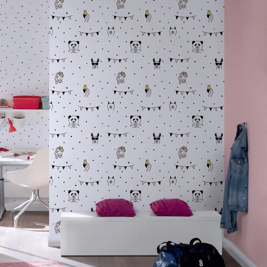 Best Wallpaper Shop In Gurgaon_Panda Party_Wallpaper Studio