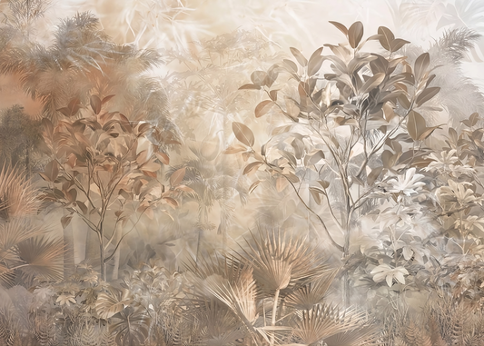 Best Wallpaper Shop In Gurgaon_Serene Botanical Landscape_Wallpaper Studio