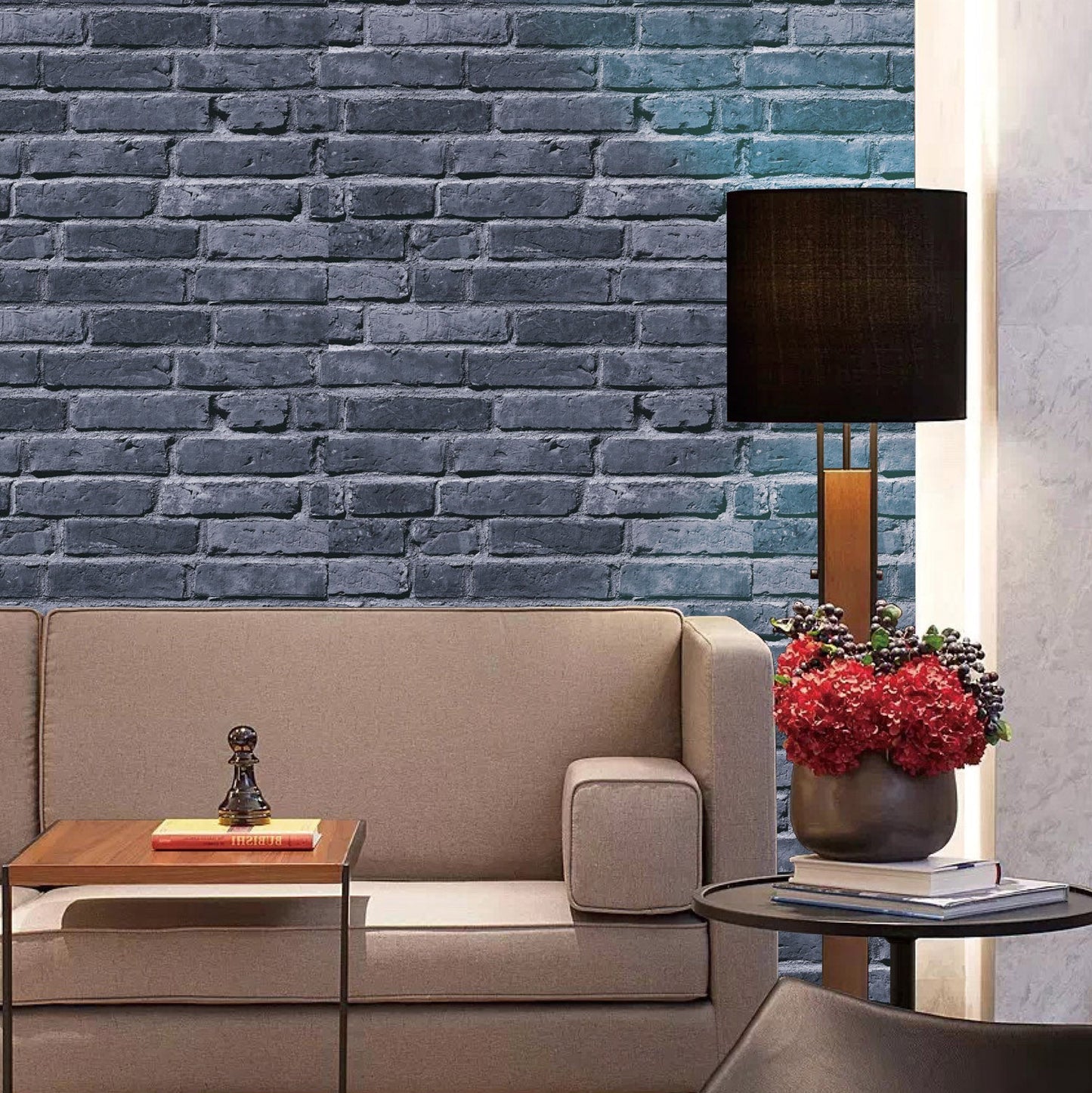 Best Wallpaper Shop In Gurgaon_Solid Bricks_Wallpaper Studio