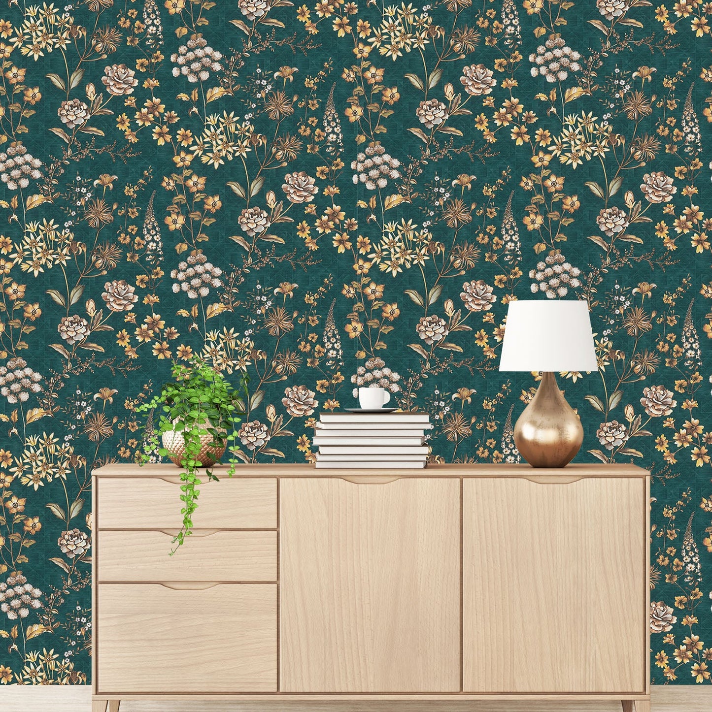 Best Wallpaper Shop In Gurgaon_Stockholm Floral_Wallpaper Studio