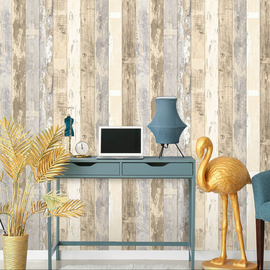 Best Wallpaper Shop In Gurgaon_Weathered Oak_Wallpaper Studio