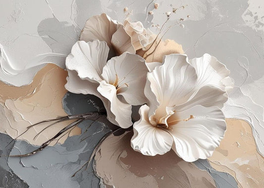 Best Wallpaper Showroom In Gurgaon_3D Flower Mural_Wallpaper  Studio