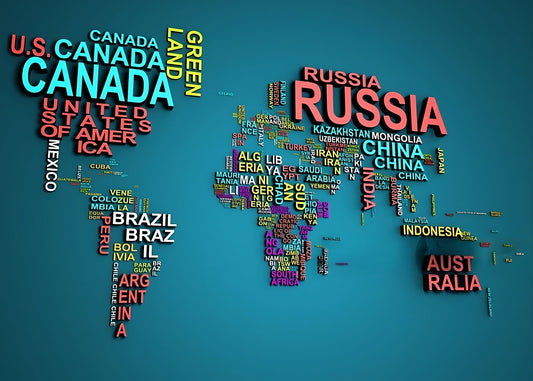 Best Wallpaper Showroom In Gurgaon_3D World Map_Wallpaper Studio