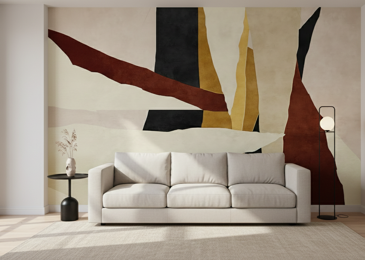 Best Wallpaper Showroom In Gurgaon_Abstract Wallpaper_Wallpaper Studio