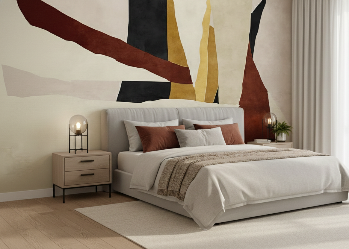 Best Wallpaper Showroom In Gurgaon_Abstract Wallpaper_Wallpaper Studio