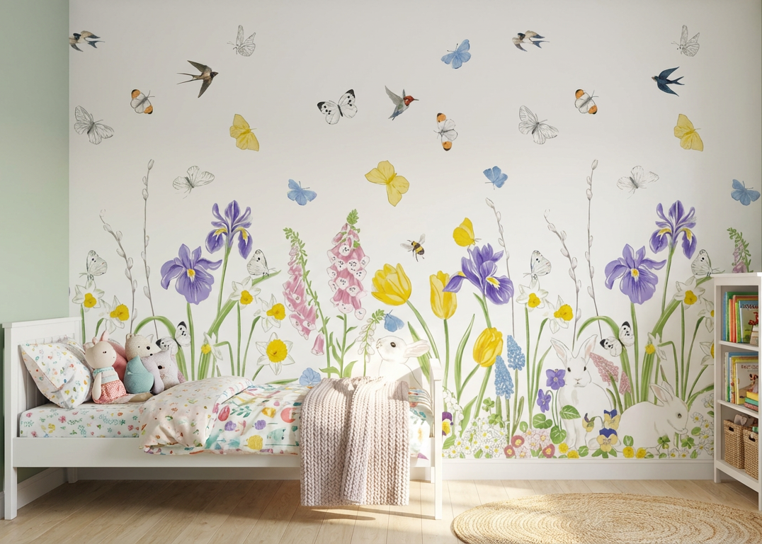 Best Wallpaper Showroom In Gurgaon_Animal Garden_Wallpaper Studio