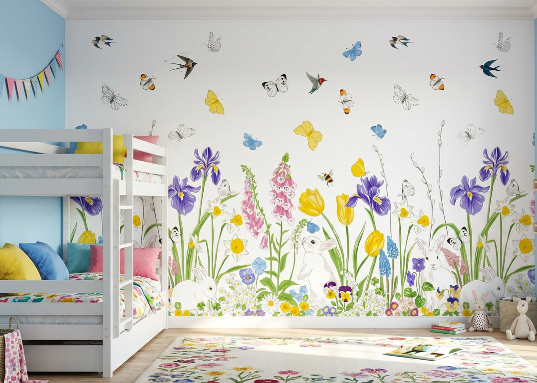 Best Wallpaper Showroom In Gurgaon_Animal Garden_Wallpaper Studio