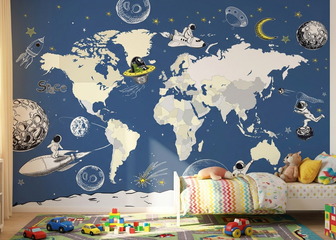 Best Wallpaper Showroom In Gurgaon_Astronaut_Wallpaper Studio