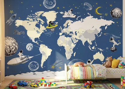 Best Wallpaper Showroom In Gurgaon_Astronaut_Wallpaper Studio