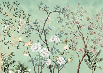 Best Wallpaper Showroom In Gurgaon_Botanical Mural_Wallpaper Studio