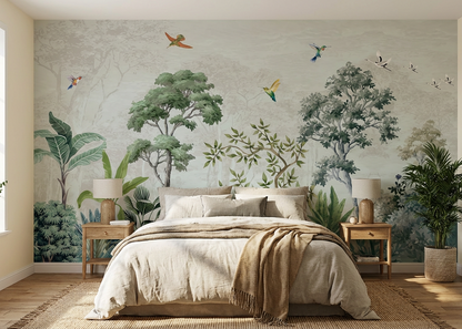 Best Wallpaper Showroom In Gurgaon_tropical_Wallpaper Studio