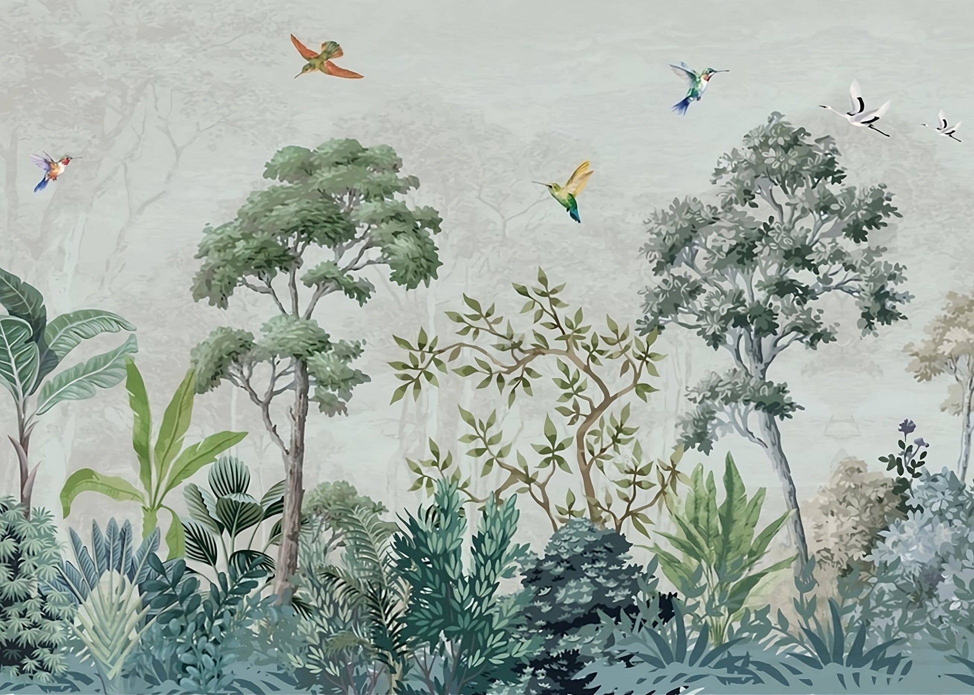 Best Wallpaper Showroom In Gurgaon_tropical_Wallpaper Studio