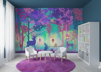 Best Wallpaper Showroom in Gurgaon_Deer Wallmural_Wallpaper Studio