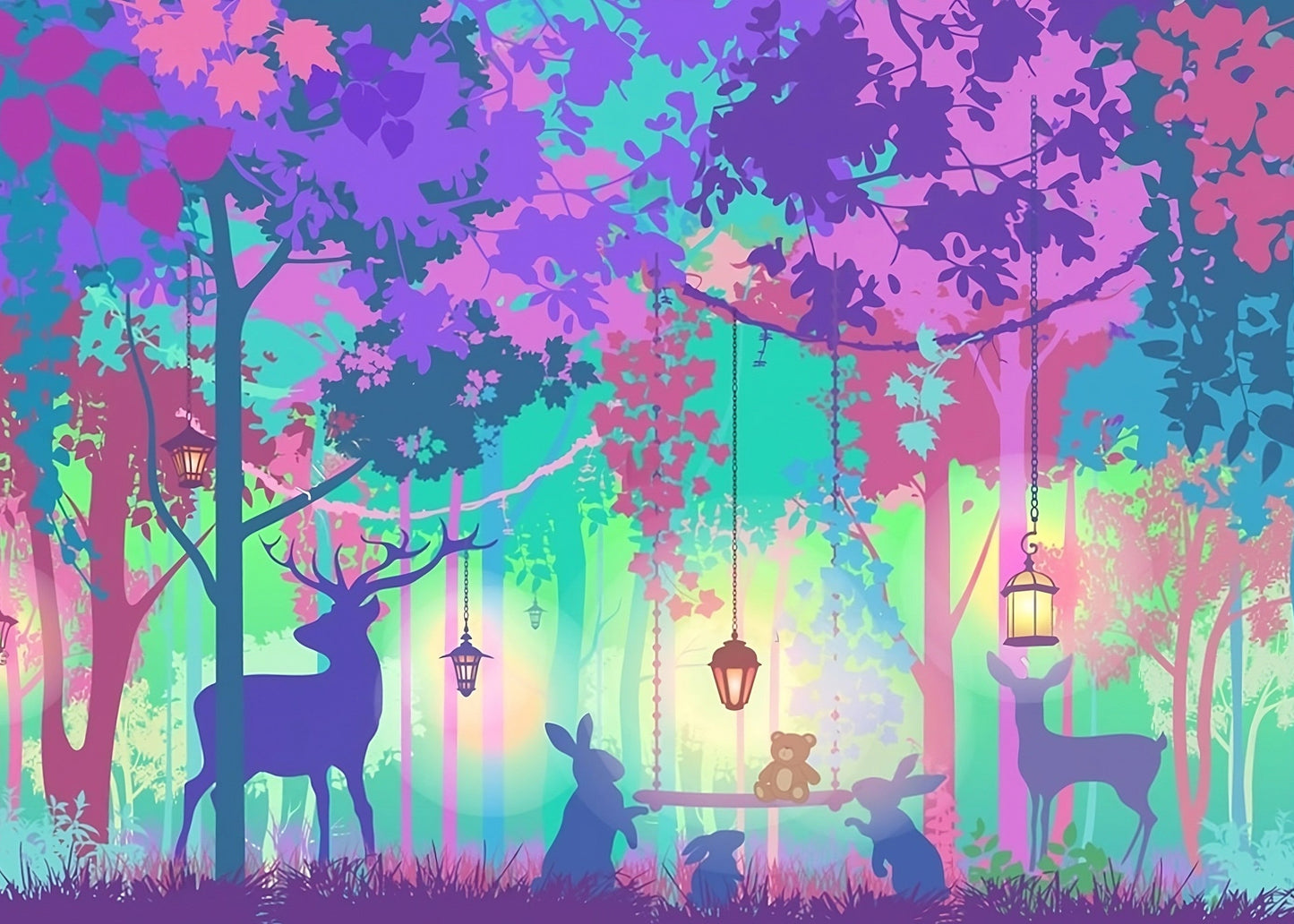 Best Wallpaper Showroom in Gurgaon_Deer Wallmural_Wallpaper Studio