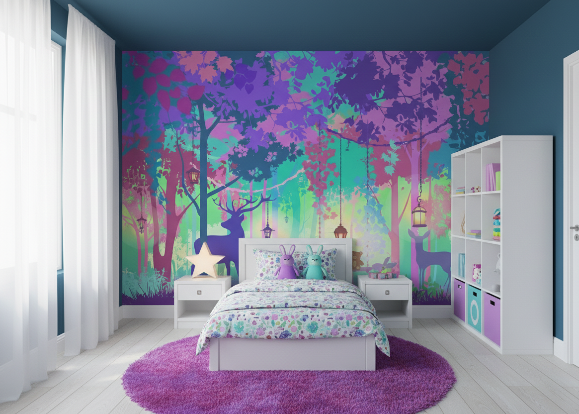 Best Wallpaper Showroom in Gurgaon_Deer Wallmural_Wallpaper Studio