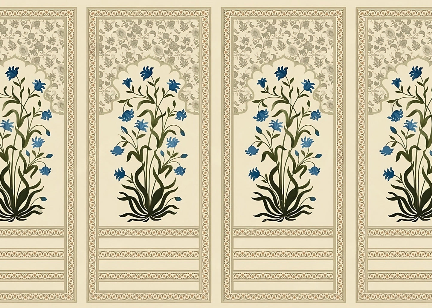 Best Wallpaper Showrpoom In Gurgaon_Indian Jharokha_Wallpaper Studio