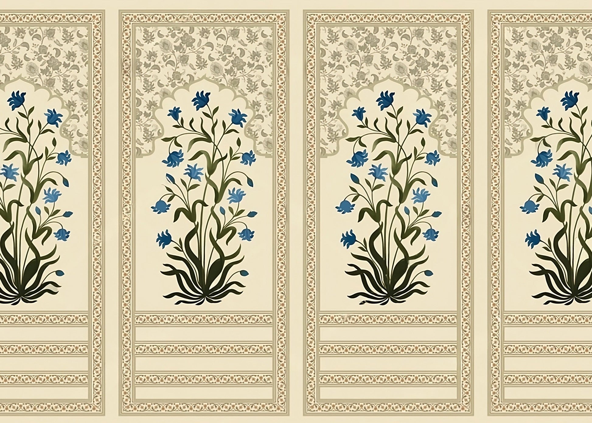 Best Wallpaper Showrpoom In Gurgaon_Indian Jharokha_Wallpaper Studio