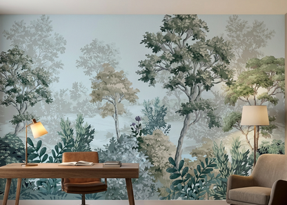 Best Wallpaper showroom In Gurgaon_tropical forest_Wallpaper Studio