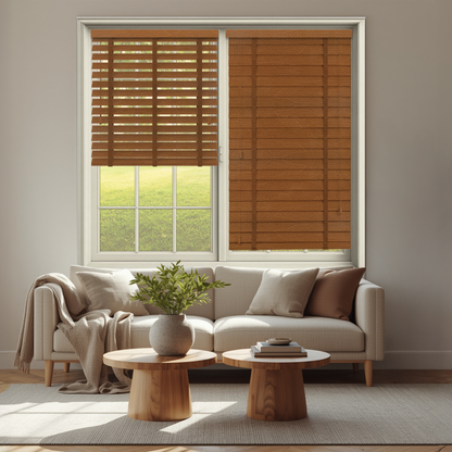 Best Window Blind Showrrom In Gurgaon_Wooden Blind_Wallpaper Studio