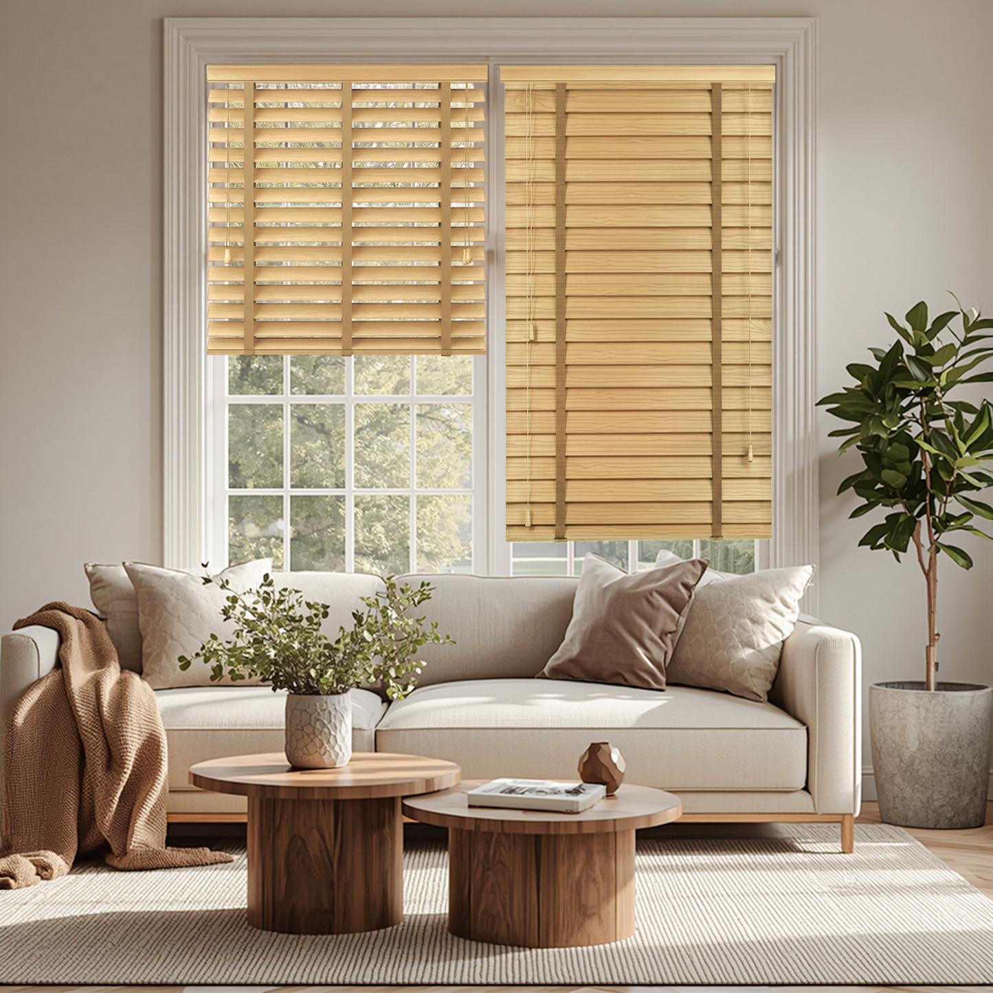Best Window Blind Showrrom In Gurgaon_Wooden Blind_Wallpaper Studio