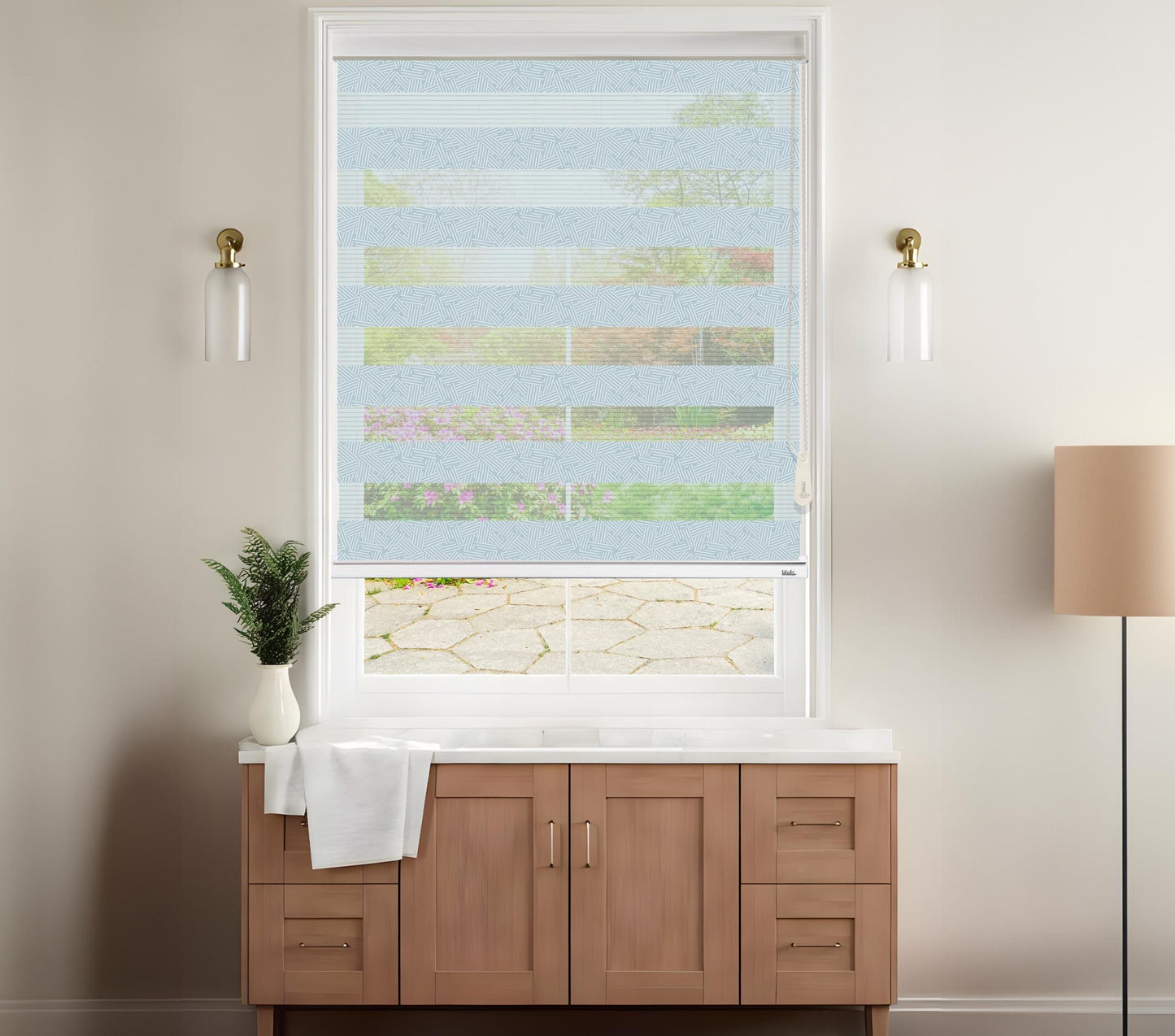 Best Window Blind Showrrom In Gurgaon_Zebra Blind_Wallpaper Studio