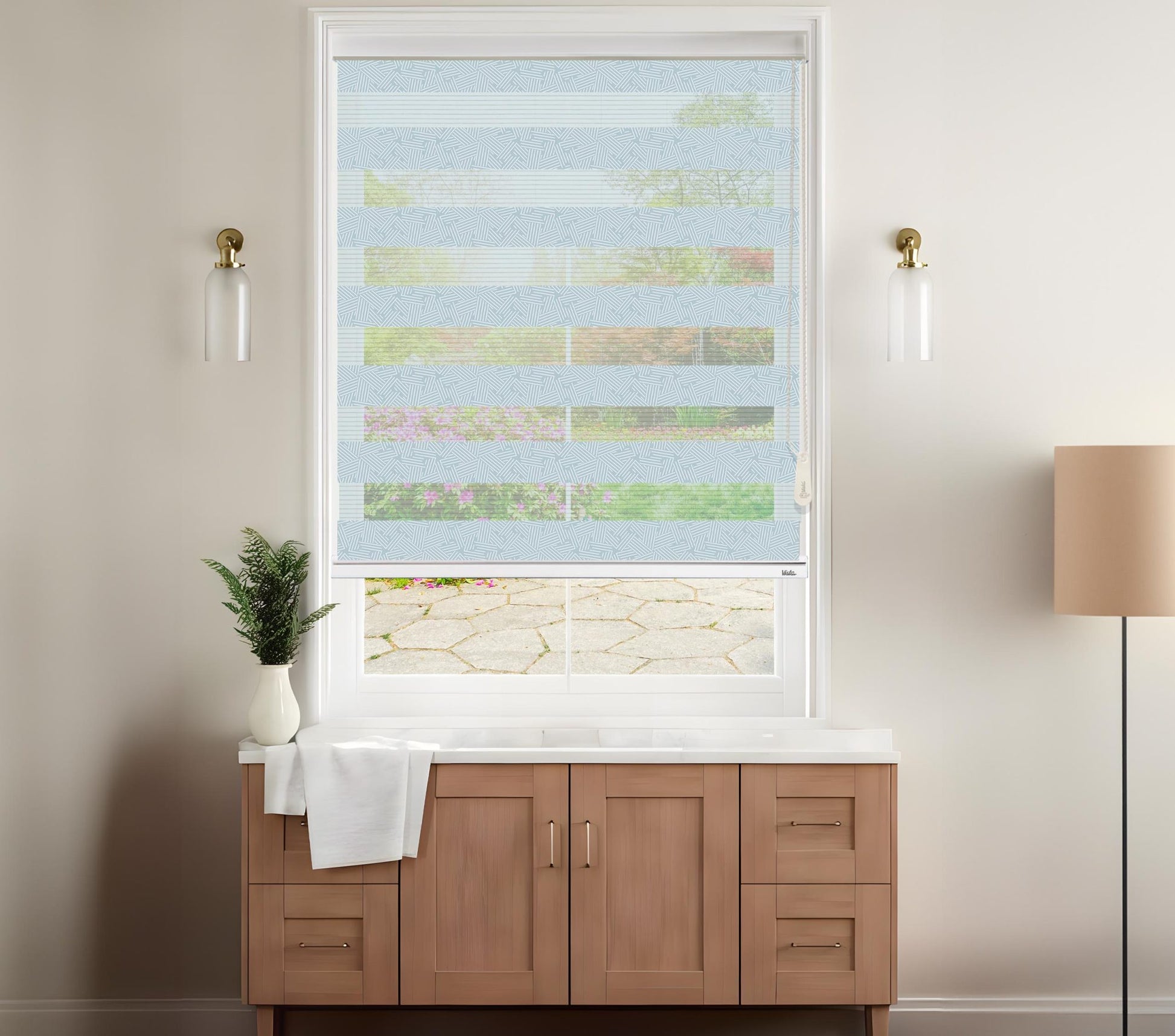 Best Window Blind Showrrom In Gurgaon_Zebra Blind_Wallpaper Studio