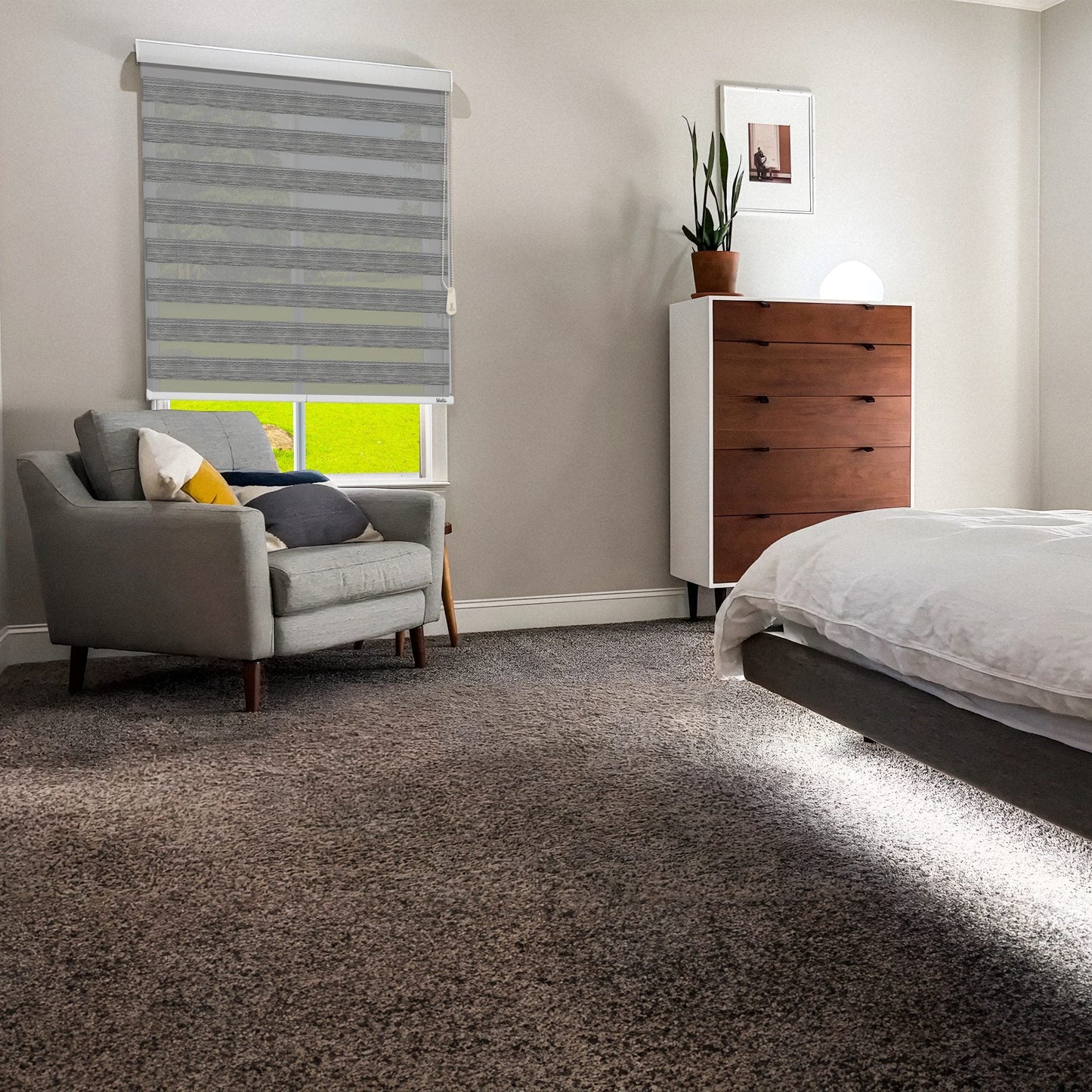 Best Window Blind Showrrom In Gurgaon_Zebra Blind_Wallpaper Studio