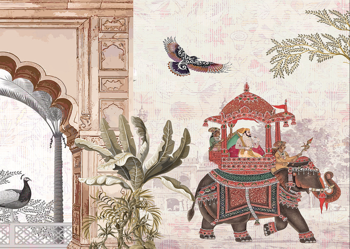 Royal Indian Heritage Mural