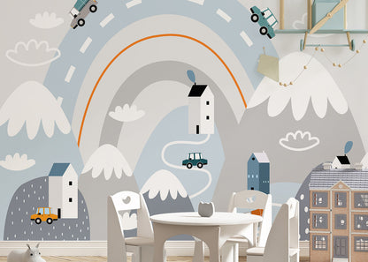 Whimsical Mountain Roads: A Journey Through Playful Peaks