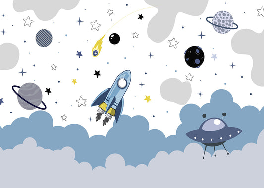 Cosmic Adventure: Rockets & UFOs
