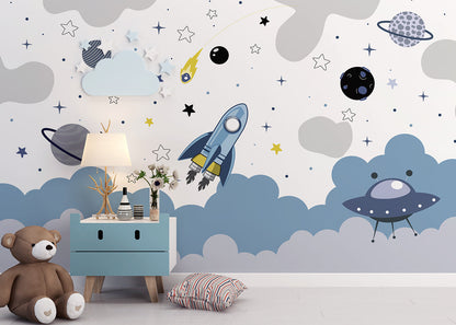 Cosmic Adventure: Rockets & UFOs